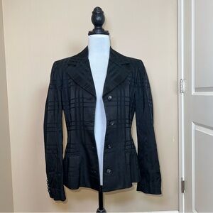 ETCETERA Women’s Black Button Up Dressy Business Casual Blazer. Size 8
